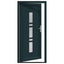 Hoveddør 98 x 200 cm PVC Antracit
