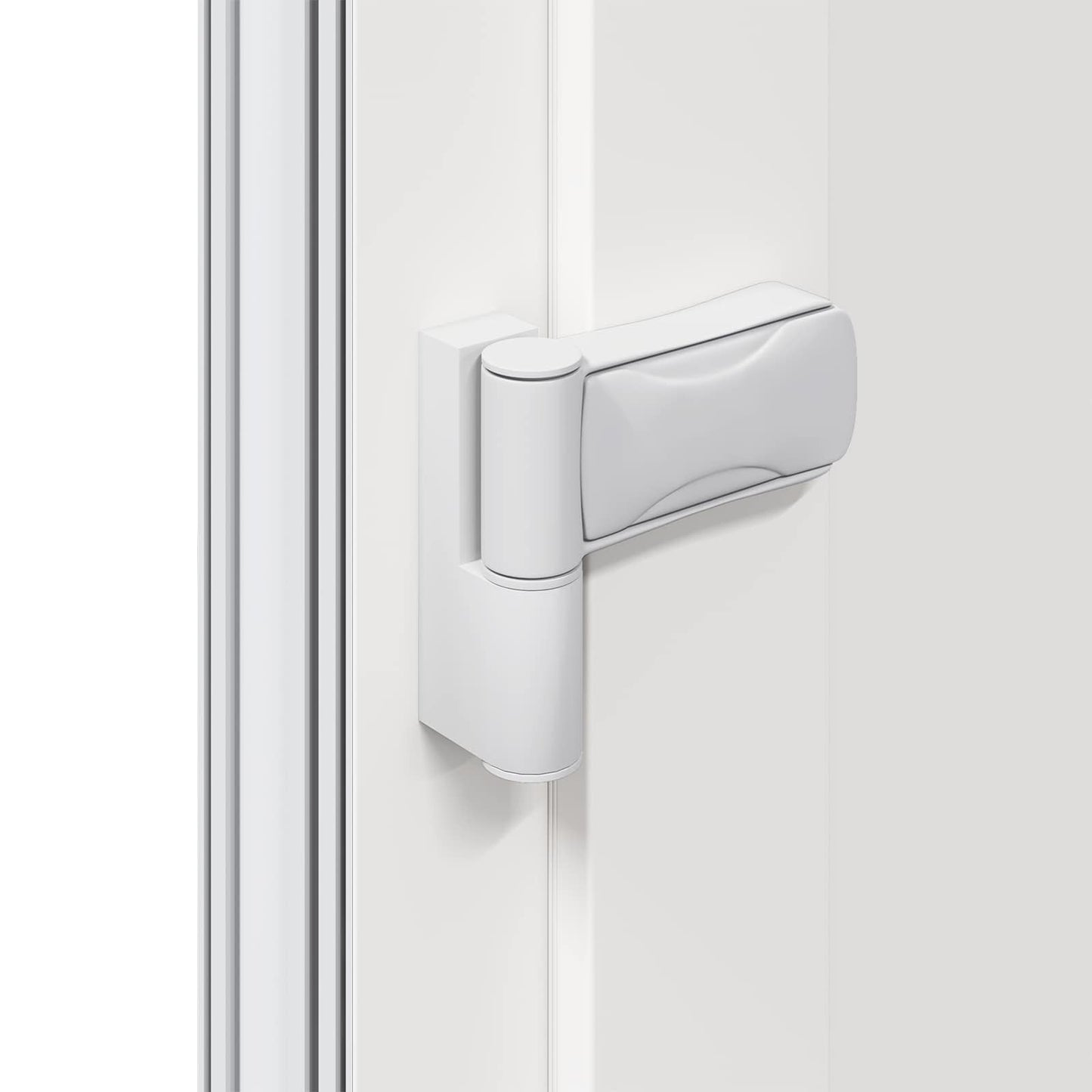 Hoveddør 98 x 198 cm PVC Antracit