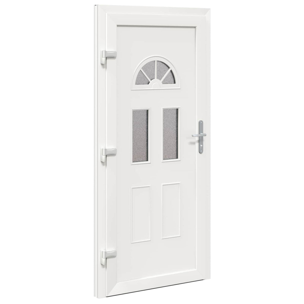 Hoveddør 110 x 210 cm PVC Antracit