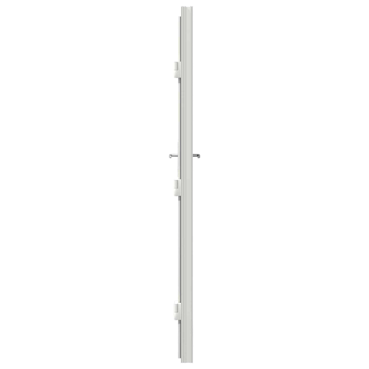 Hoveddør 98 x 198 cm PVC Antracit