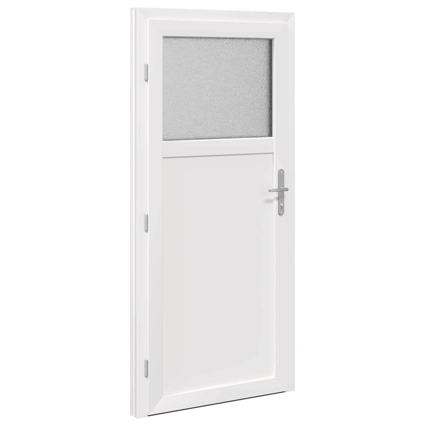 Sideskabsdør 88 x 198 cm PVC Antracit