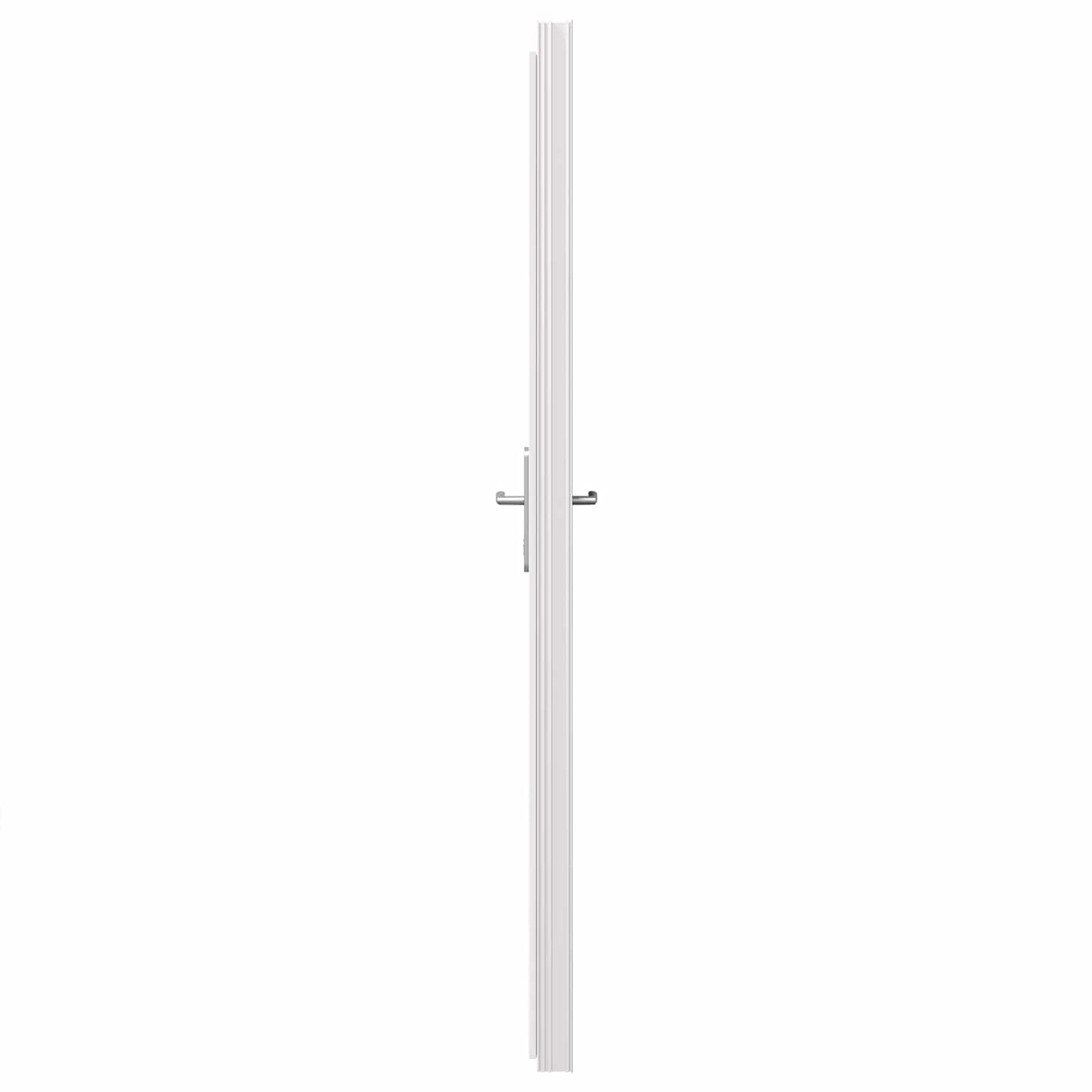 Sideskabsdør 88 x 198 cm PVC Antracit