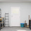 Sideskabsdør 98 x 198 cm PVC Antracit