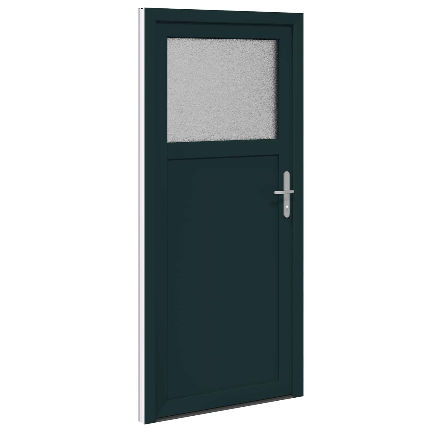 Sideskabsdør 88 x 198 cm PVC Antracit