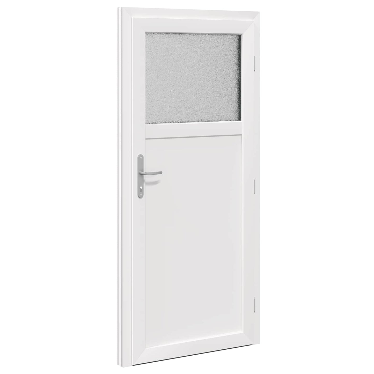 Sideskabsdør 88 x 198 cm PVC Antracit