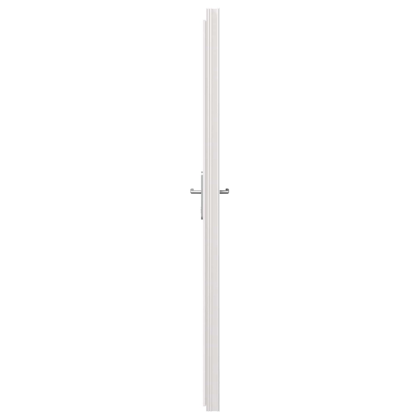 Sideskabsdør 88 x 198 cm PVC Hvid