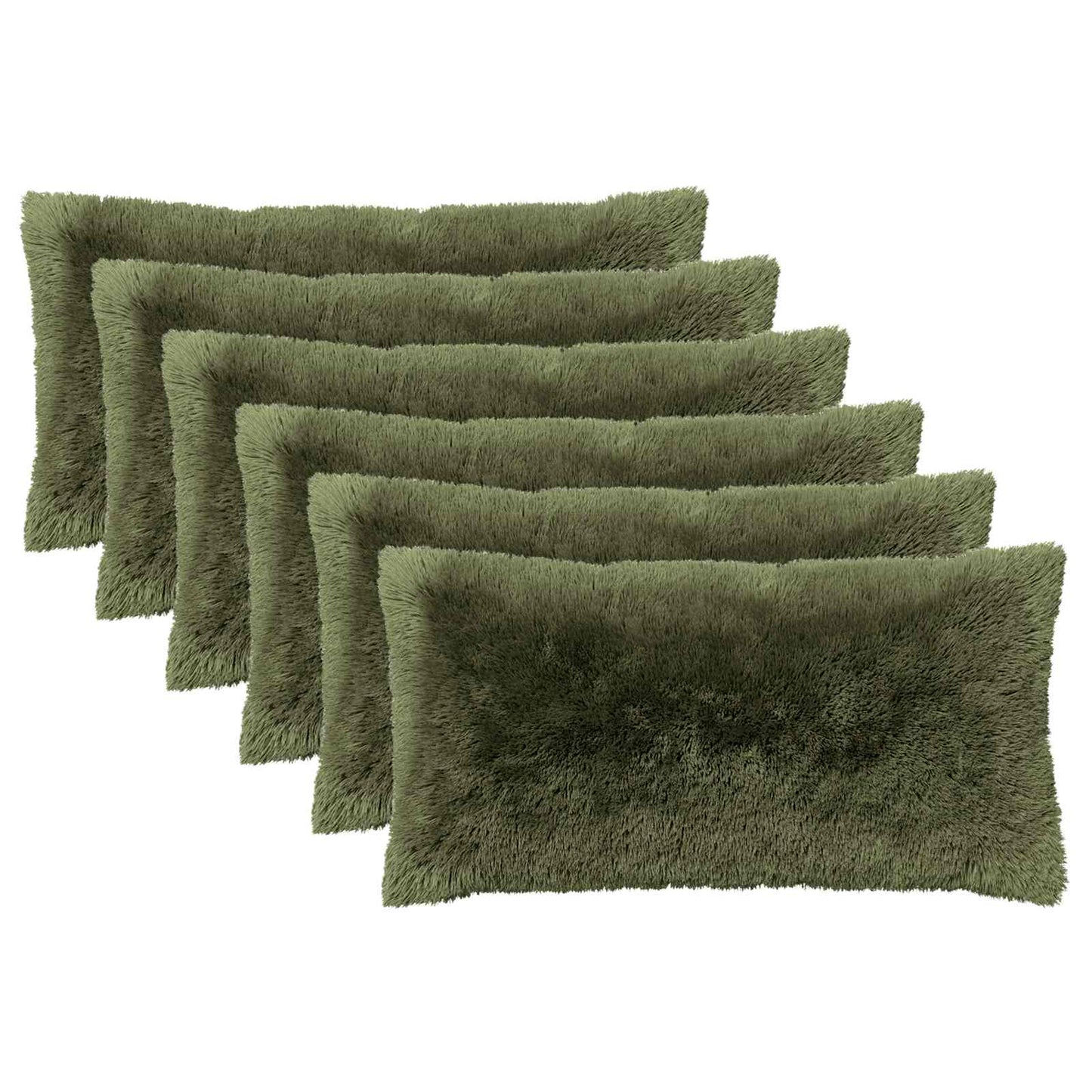 Pude med pude HEERLEN 6 stk. Grøn PV Fleece