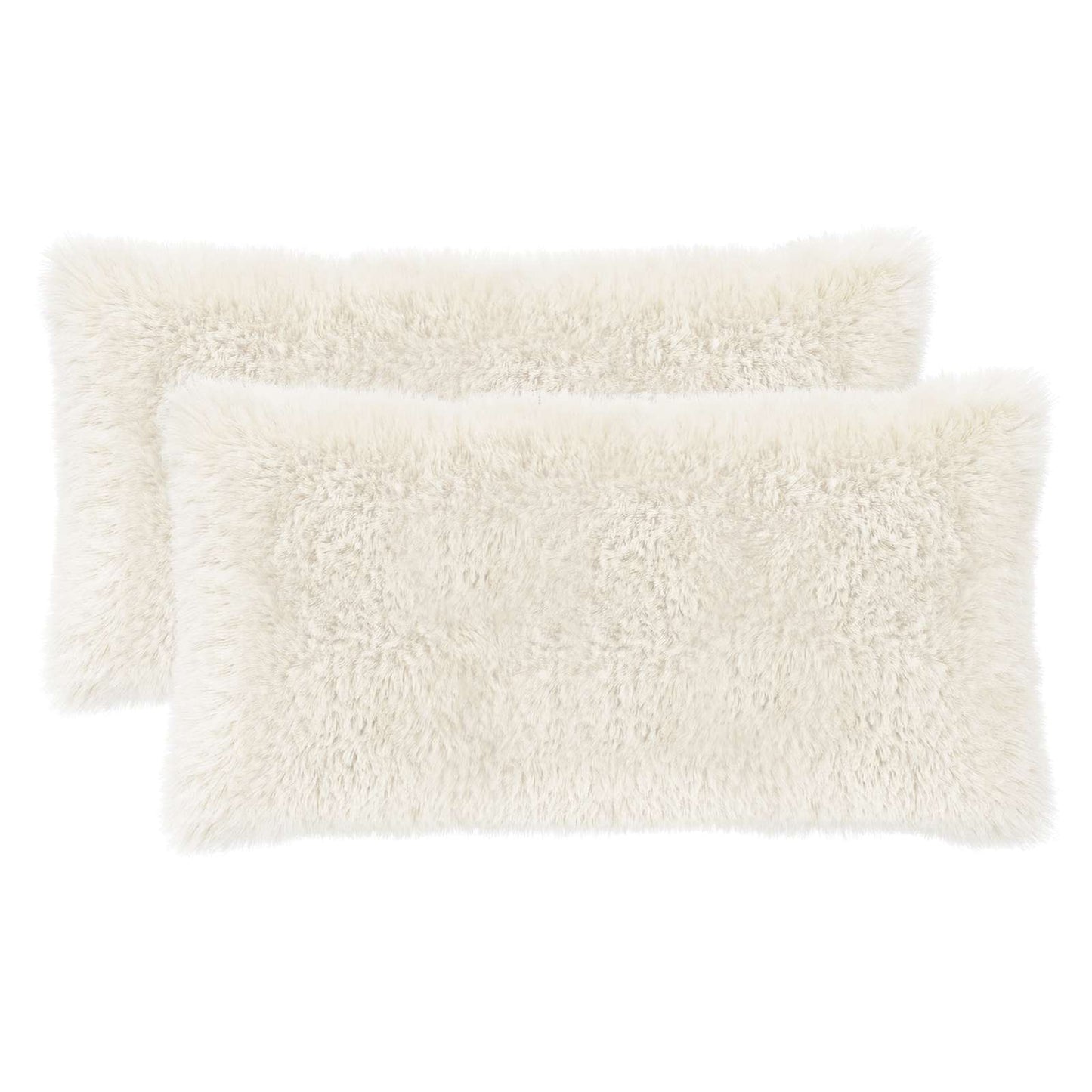 Pude med pude HEERLEN 2 stk. Hvid PV Fleece