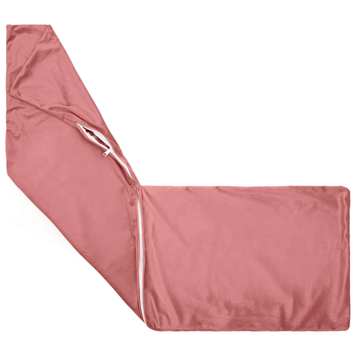 Pude med pude HEERLEN 2 stk. Lyserød Fløjl