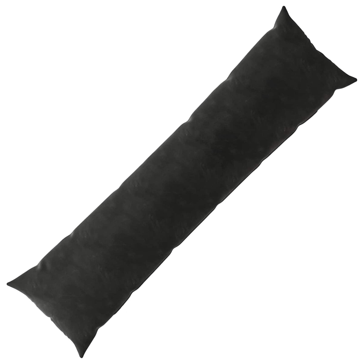 Pude med pude HEERLEN Sort 40 x 145 cm Fløjl