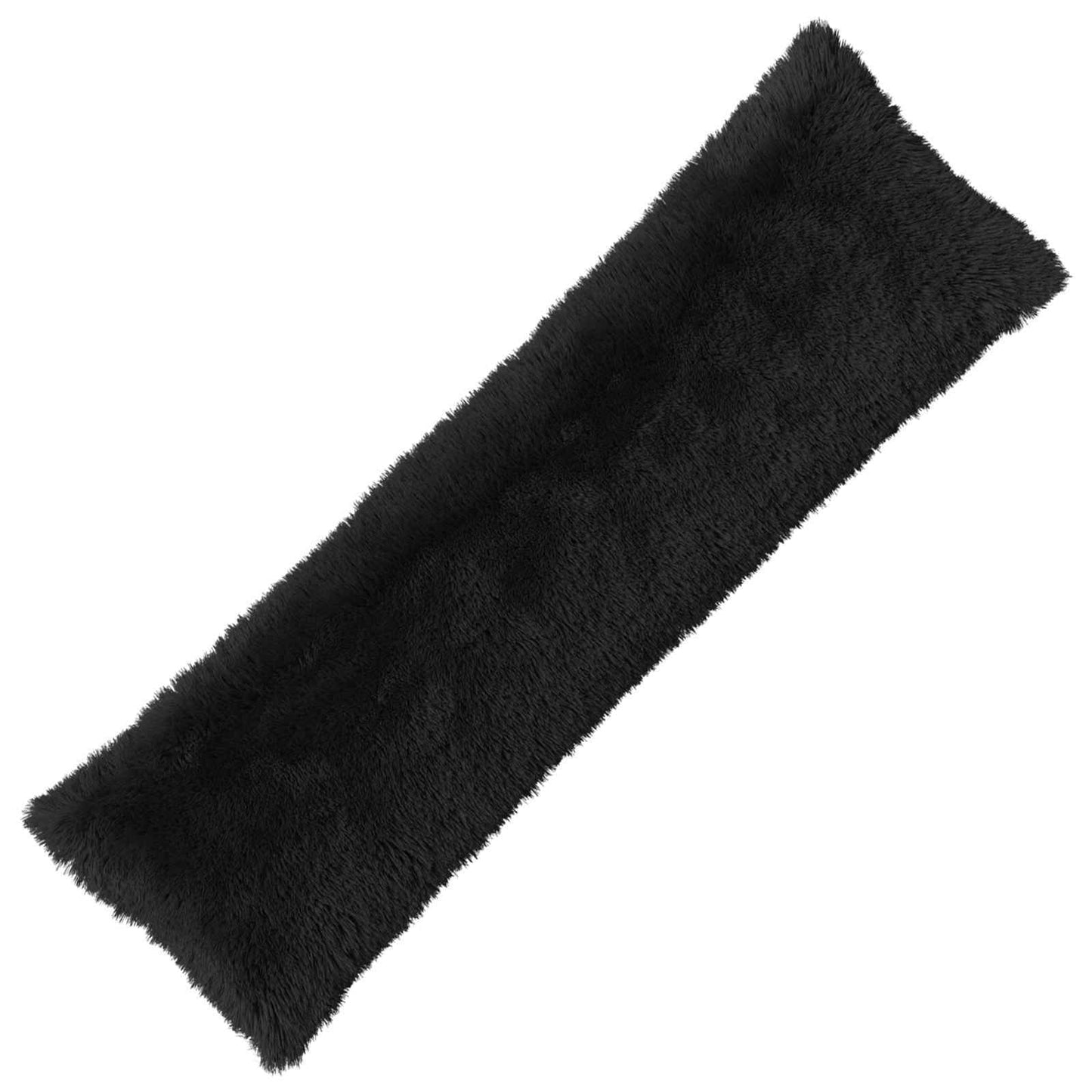 Pude med pude HEERLEN 2 stk. Sort PV Fleece