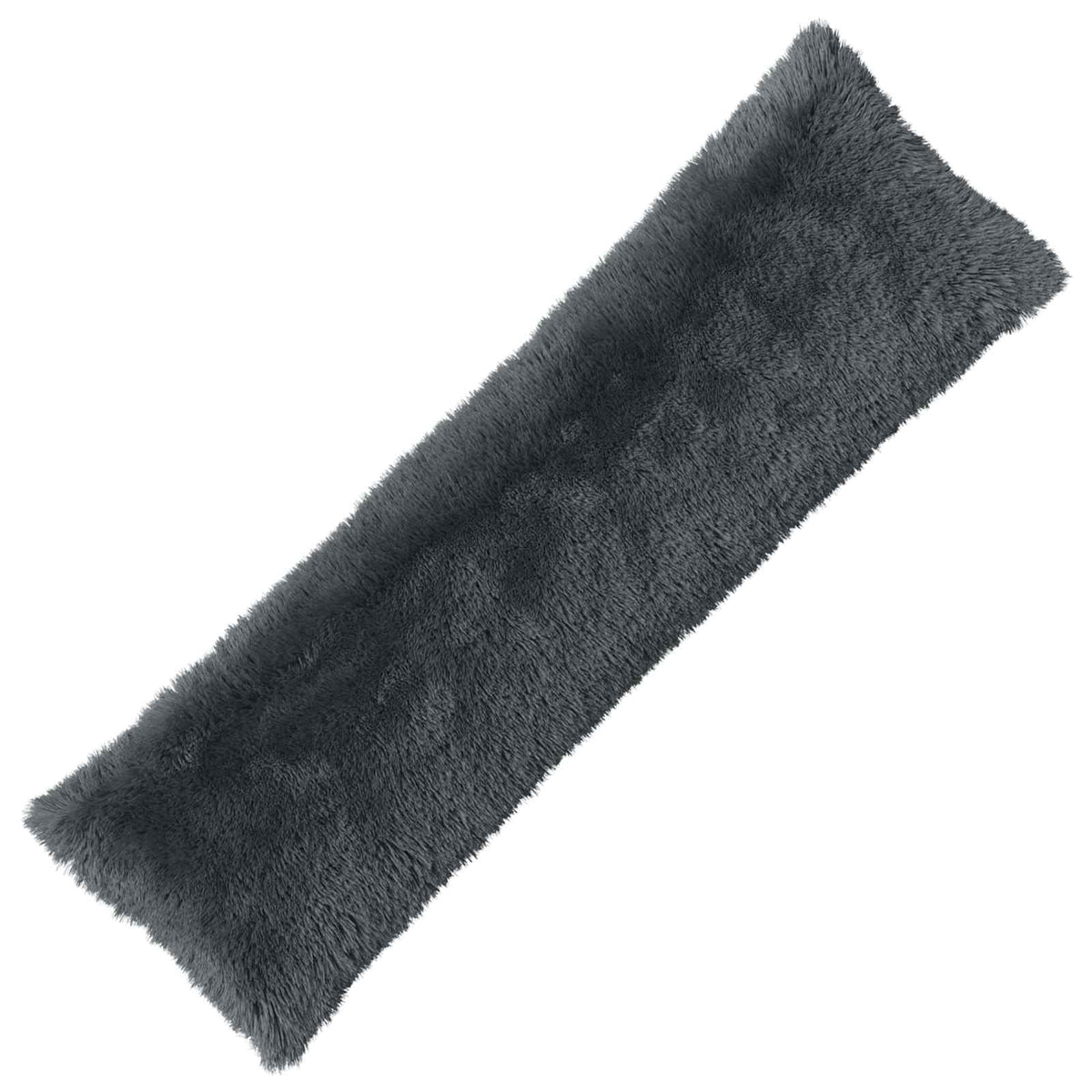 Pude med pude HEERLEN Antracit 40 x 145 cm PV Fleece
