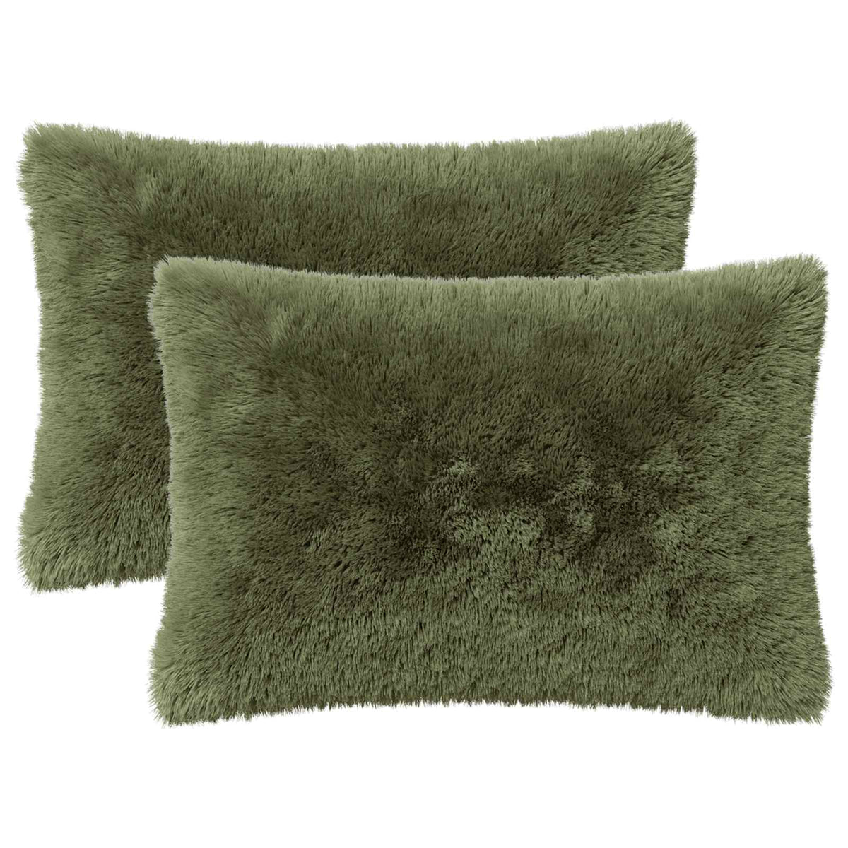 Pude med pude HEERLEN 2 stk. Grøn PV Fleece