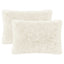 Pude med pude HEERLEN 2 stk. Hvid PV Fleece