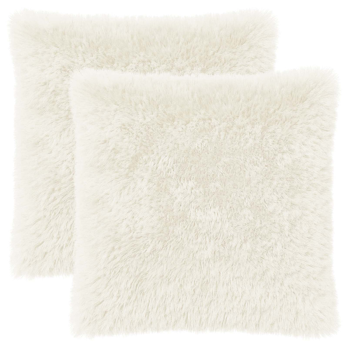 Pude med pude HEERLEN 2 stk. Hvid PV Fleece