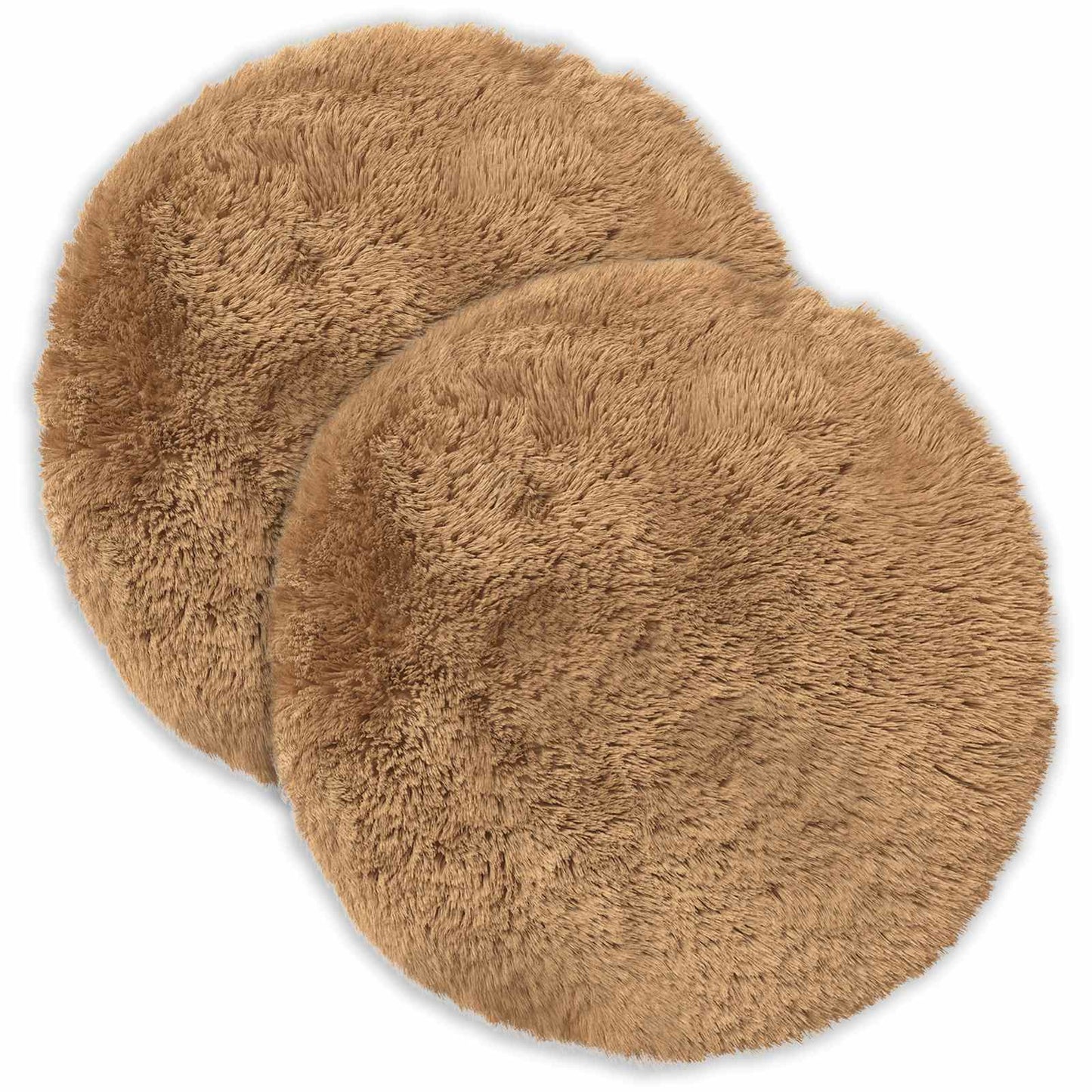 Pude med pude HEERLEN 6 stk. Gråbrun PV Fleece