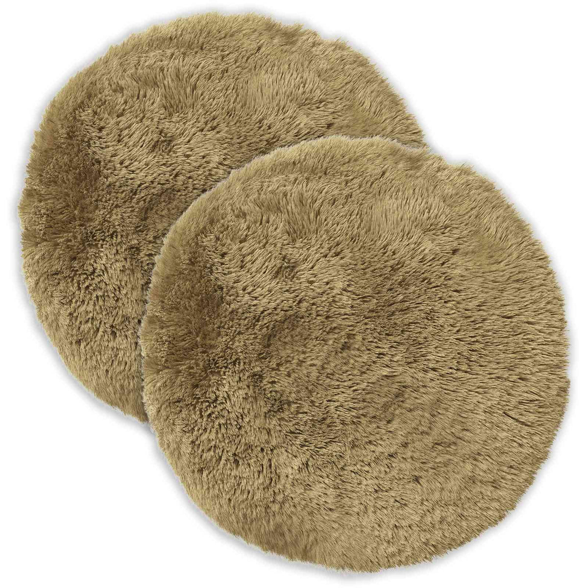 Pude med pude HEERLEN 6 stk. Lysegrå PV Fleece
