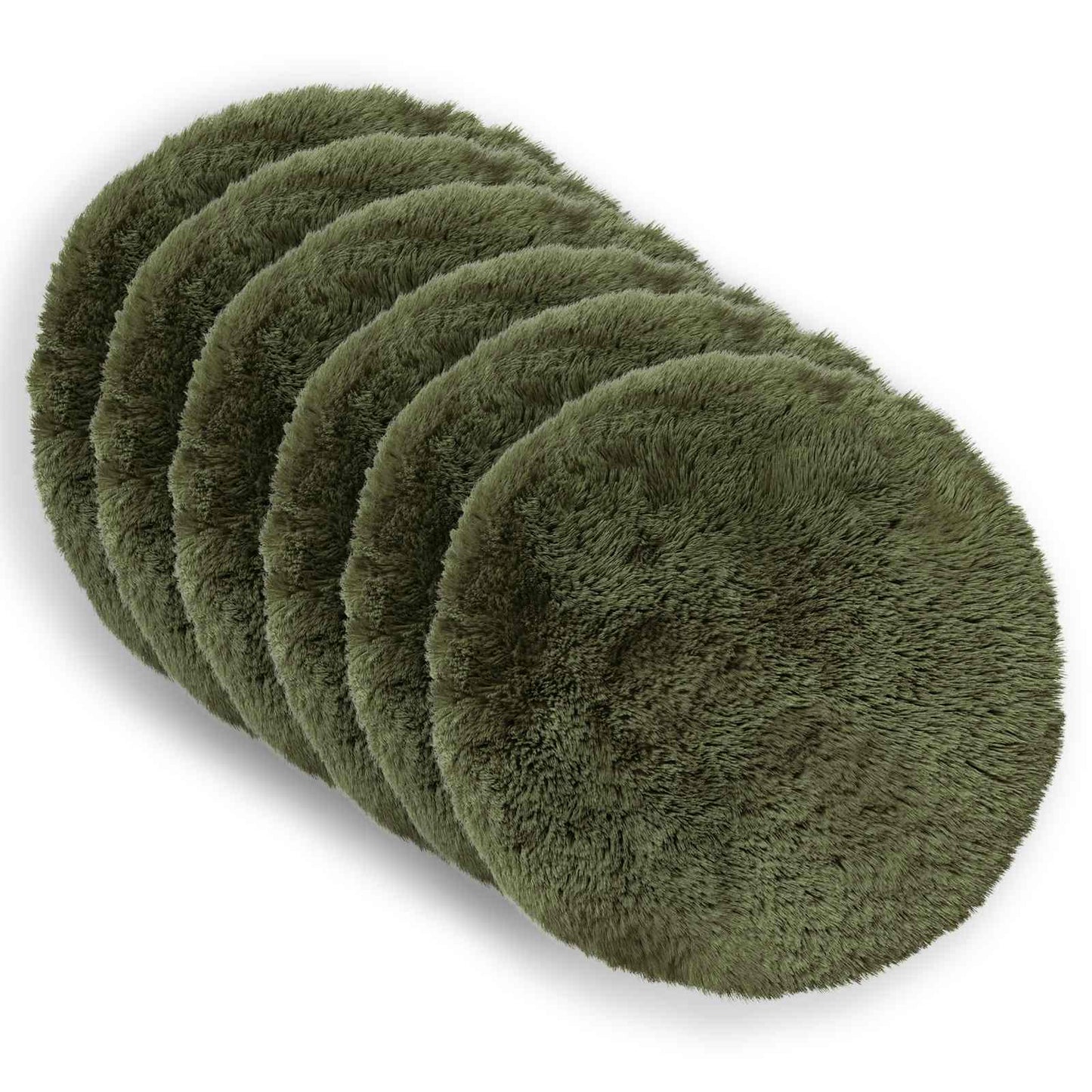Pude med pude HEERLEN 2 stk. Grøn PV Fleece