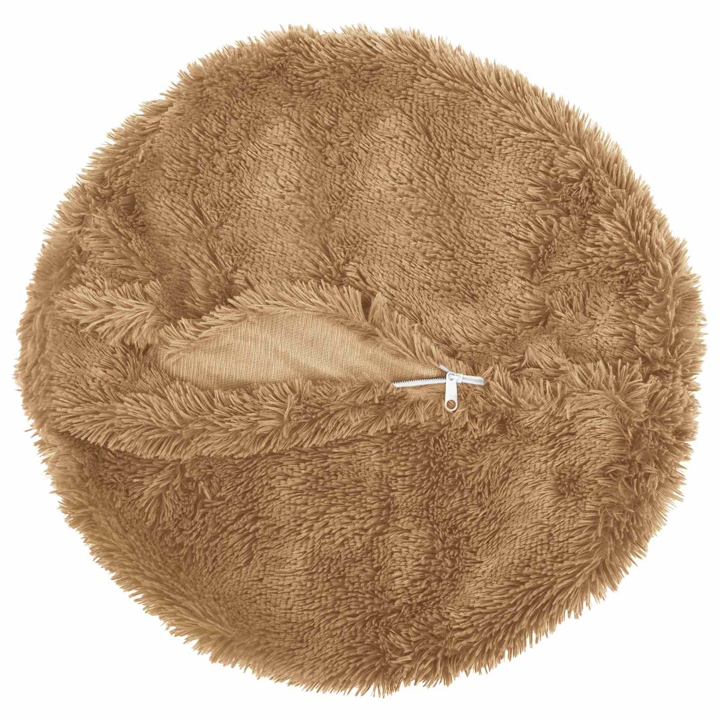 Pude med pude HEERLEN 6 stk. Gråbrun PV Fleece