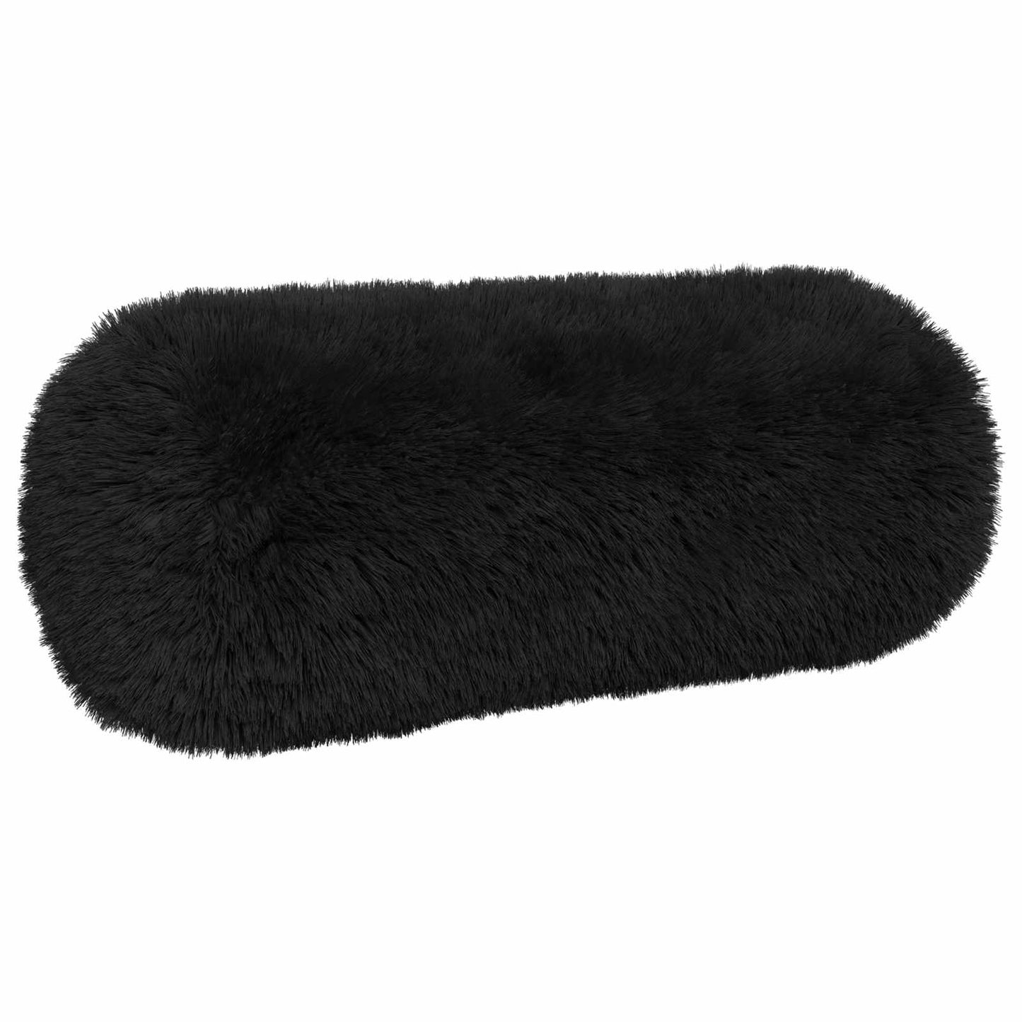Pude med pude HEERLEN 6 stk. Sort PV Fleece