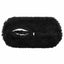 Pude med pude HEERLEN 6 stk. Sort PV Fleece