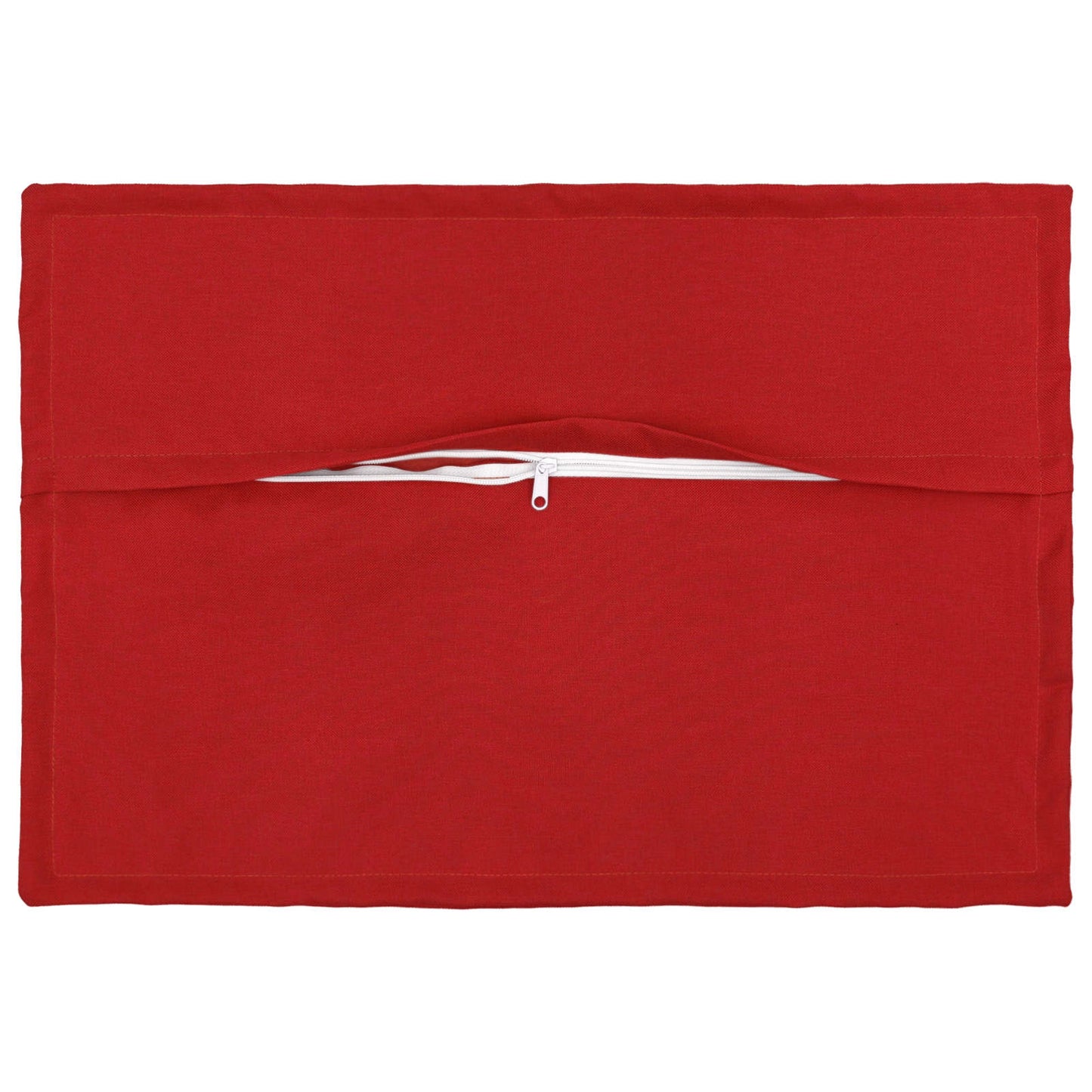 Pude med pude HOUTEN 6 stk. Rød Faux Linned