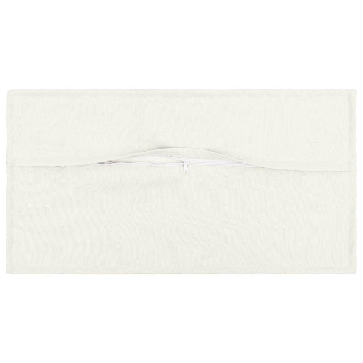 Pude med pude HOUTEN 2 stk. Hvid Faux Linned