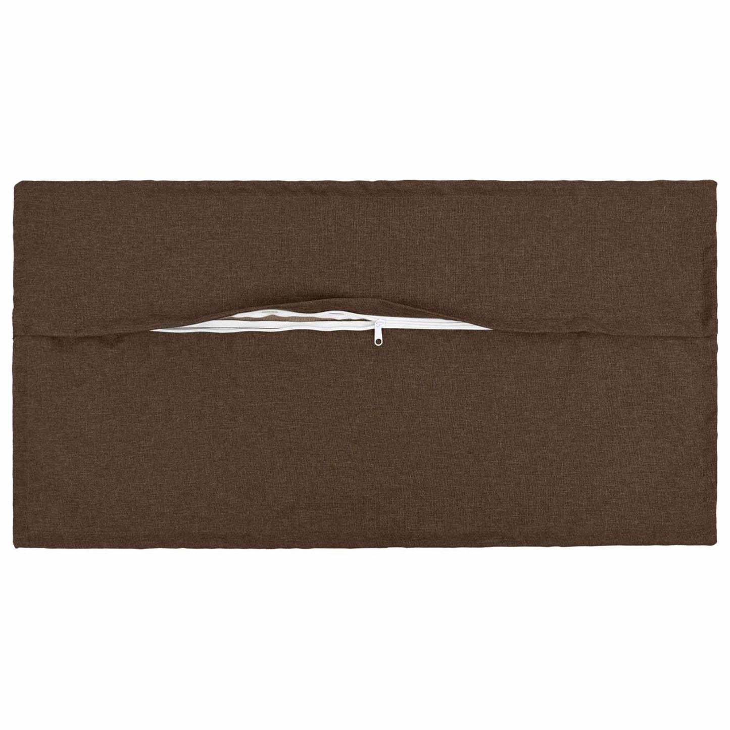 Pude med pude HOUTEN 6 stk. Brun Faux Linned