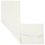 Pude med pude HOUTEN 2 stk. Hvid Faux Linned