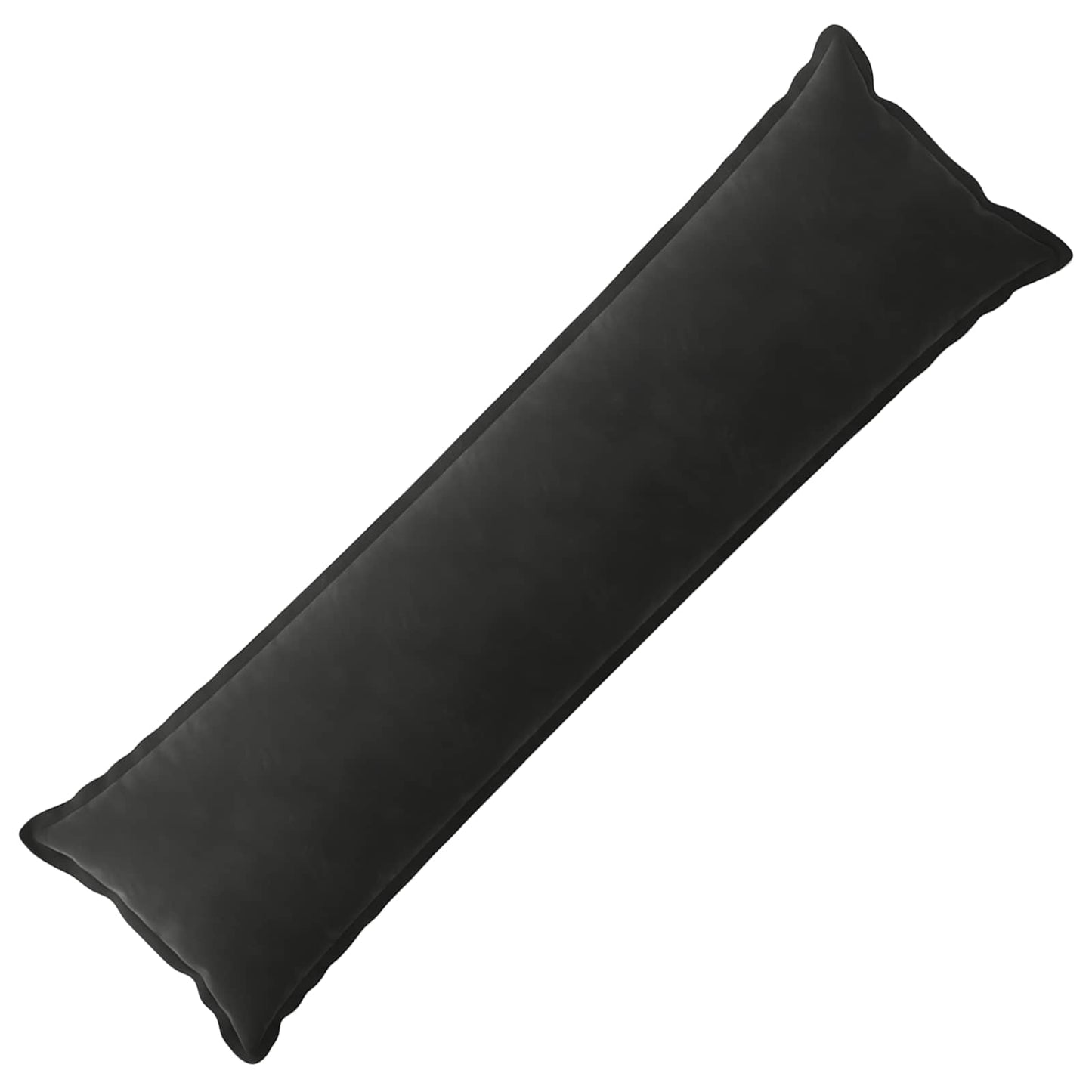 Pude med pude HOUTEN Sort 40 x 145 cm Fløjl