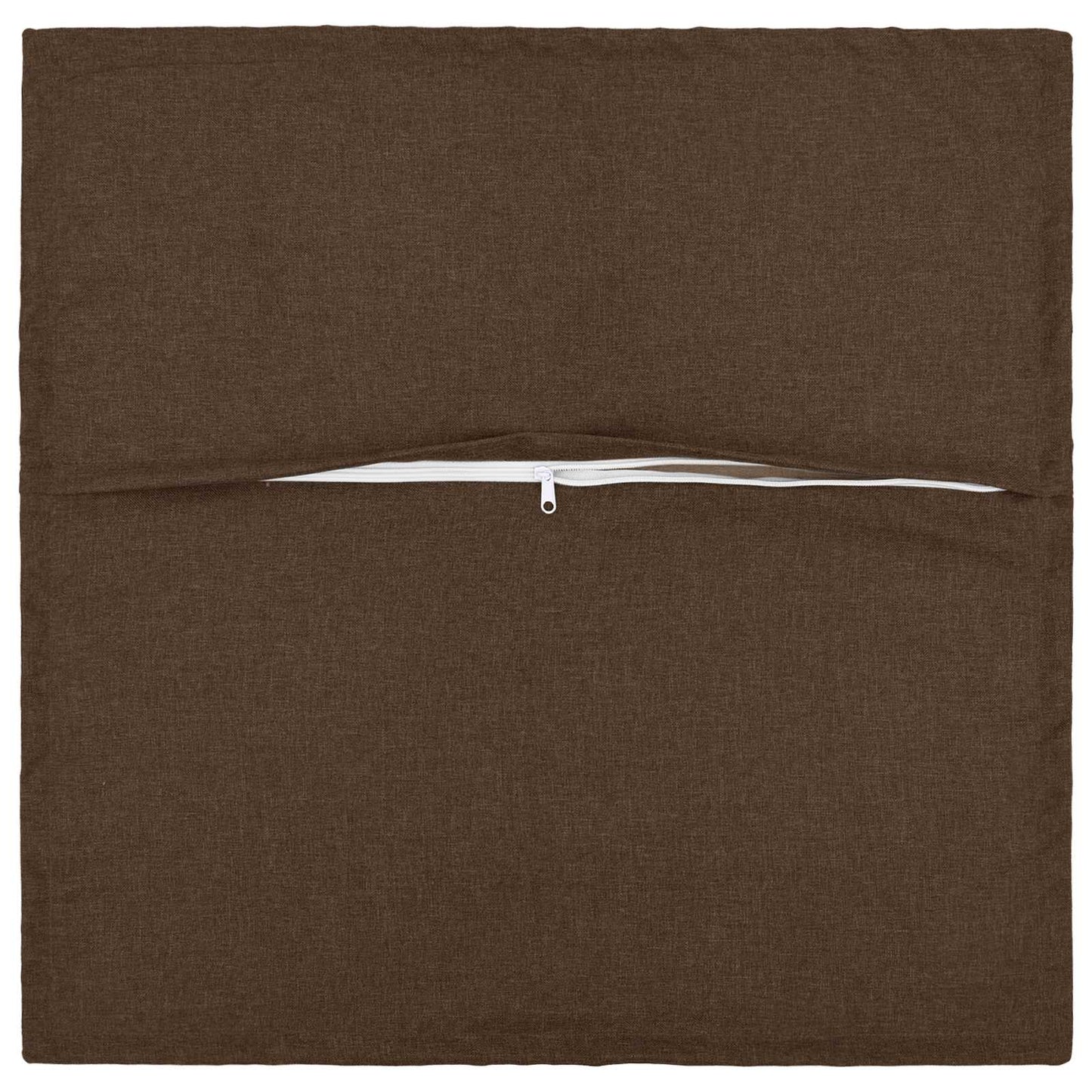 Pude med pude HOUTEN 2 stk. Brun Faux Linned