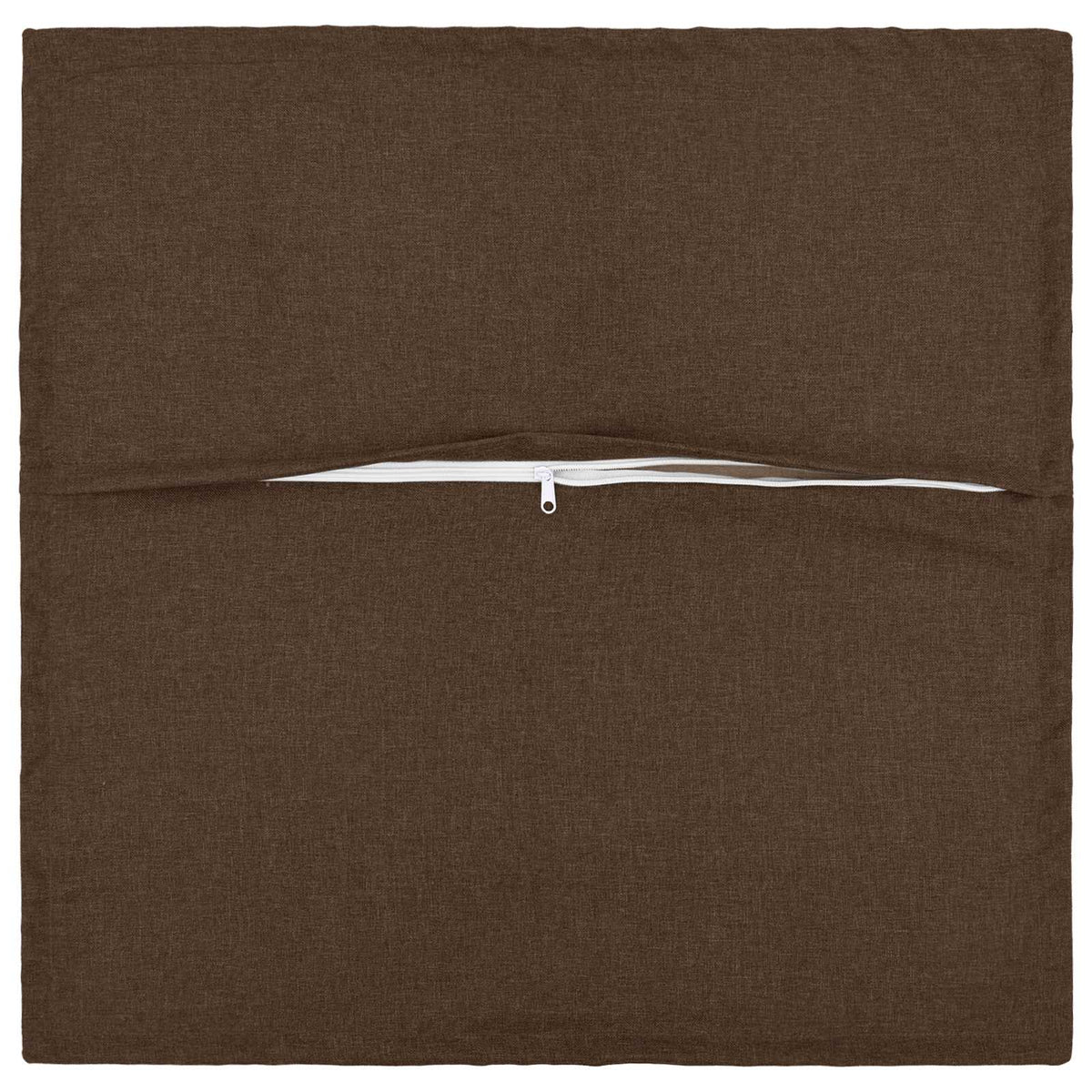 Pude med pude HOUTEN 6 stk. Brun Faux Linned
