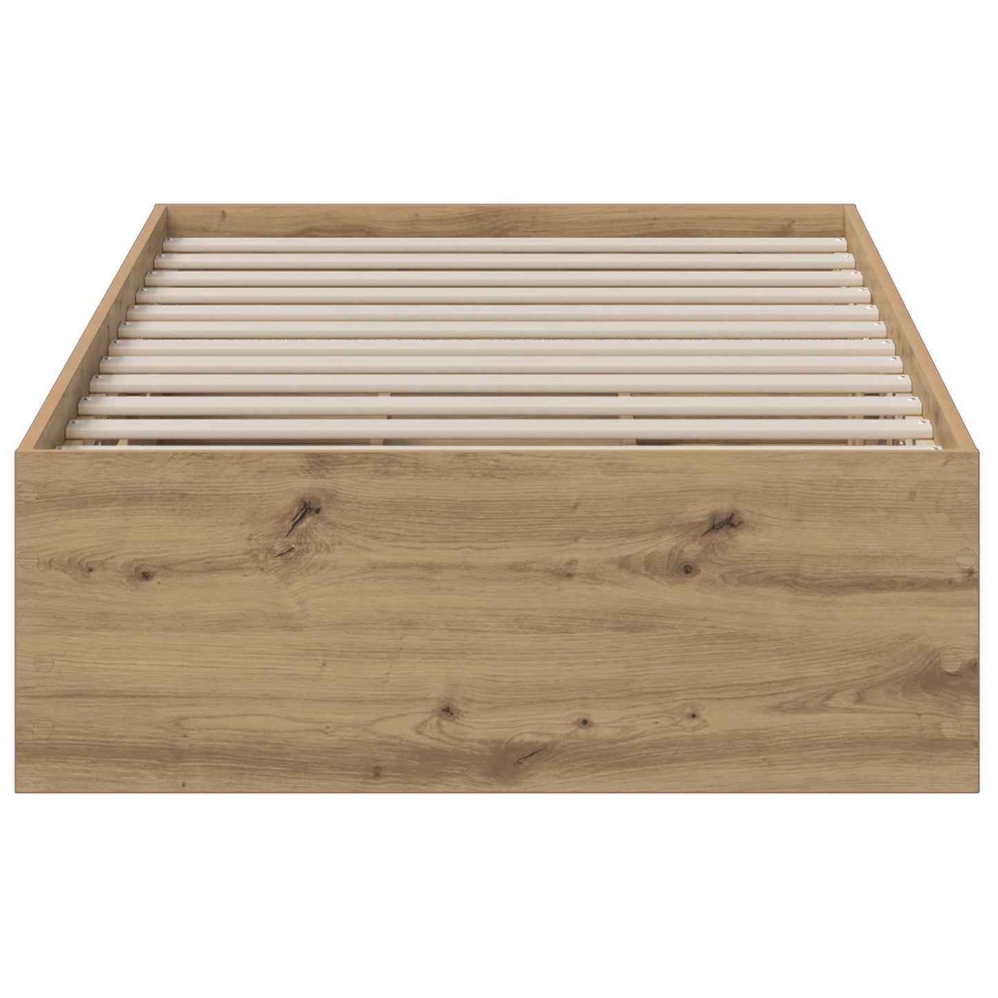 Sengestel med opbevaring Artisan-eg 90 x 200 cm Konstrueret træ