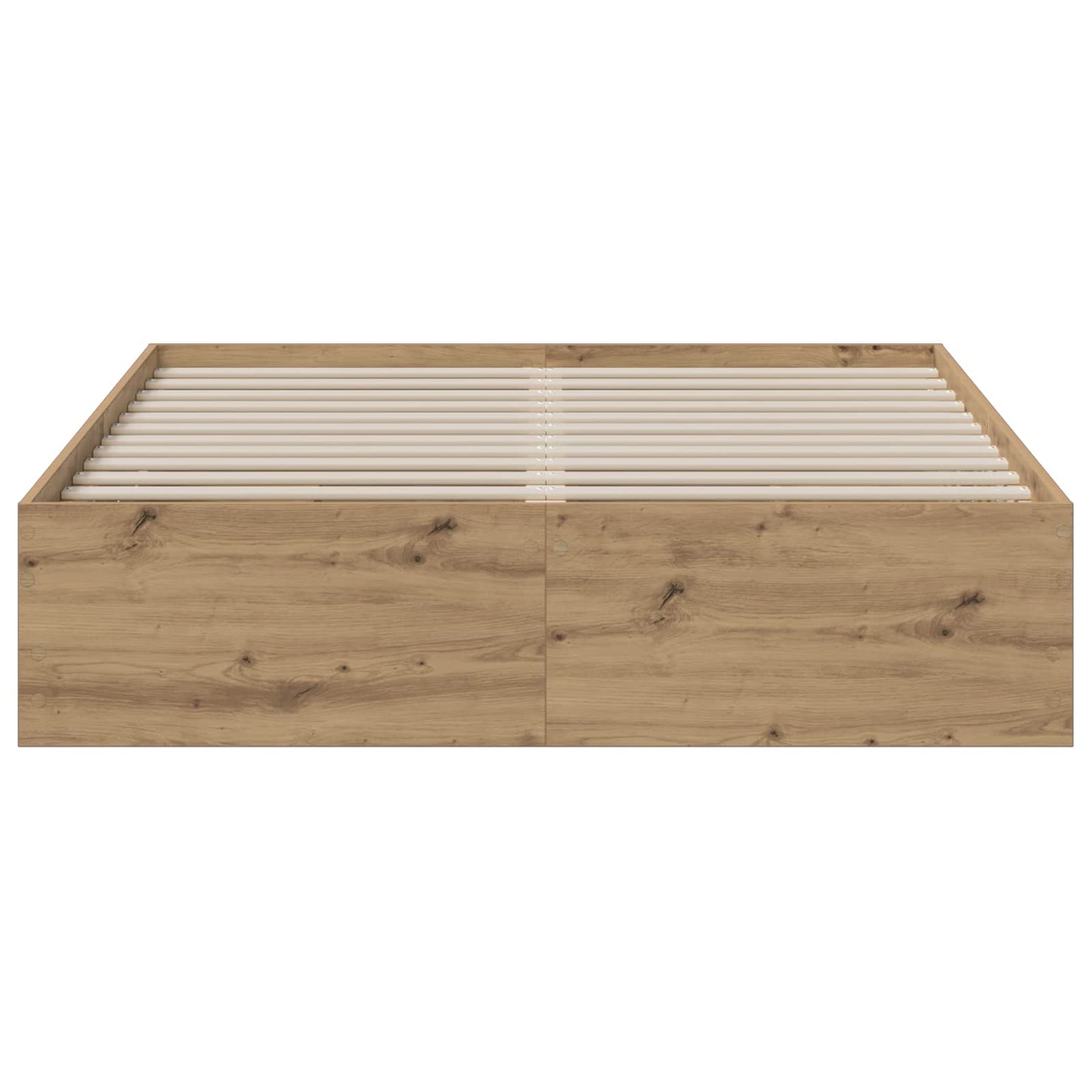 Sengestel med opbevaring Artisan-eg 140 x 190 cm