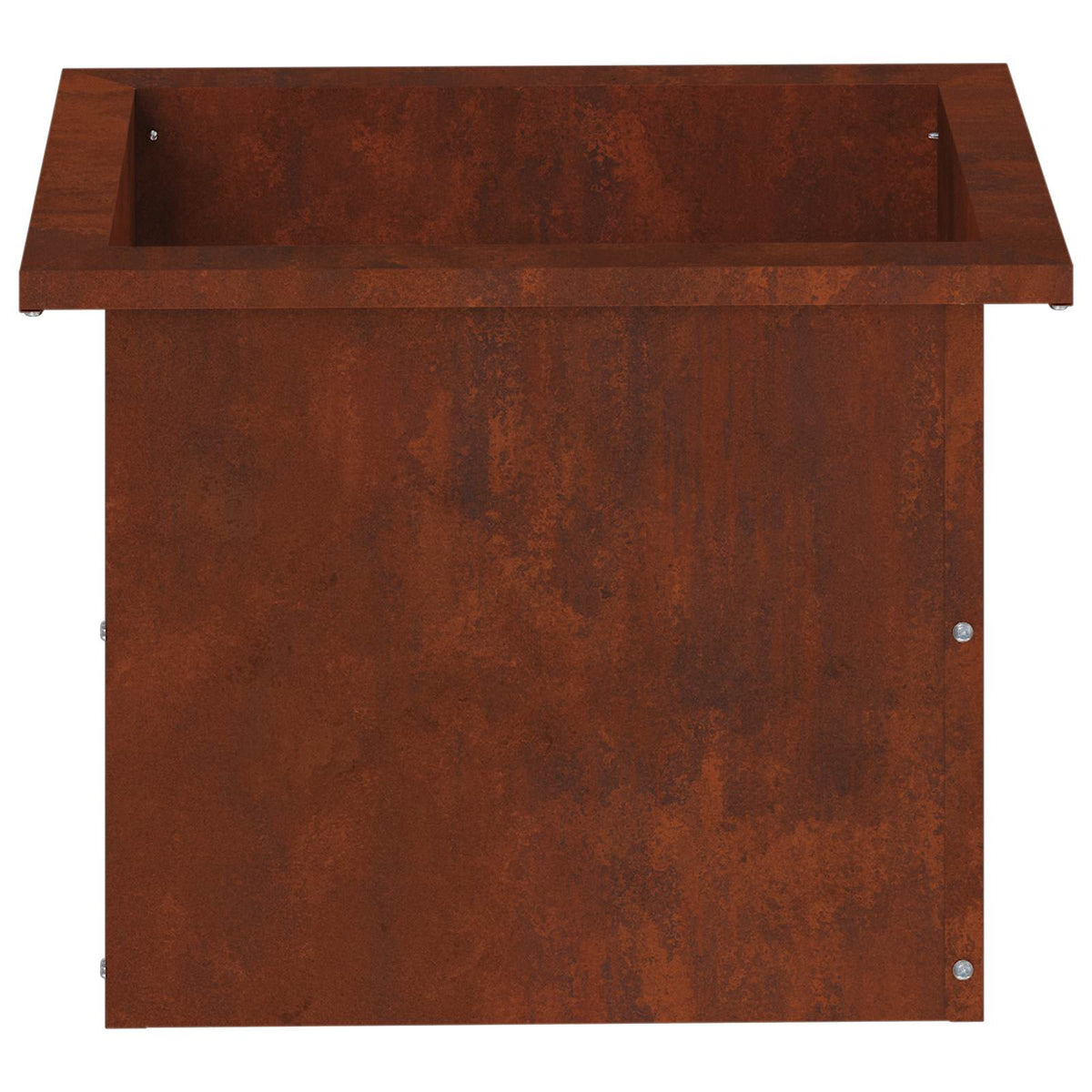 Plantekasse med LED Rusten 30 × 40 × 30 cm Cortenstål