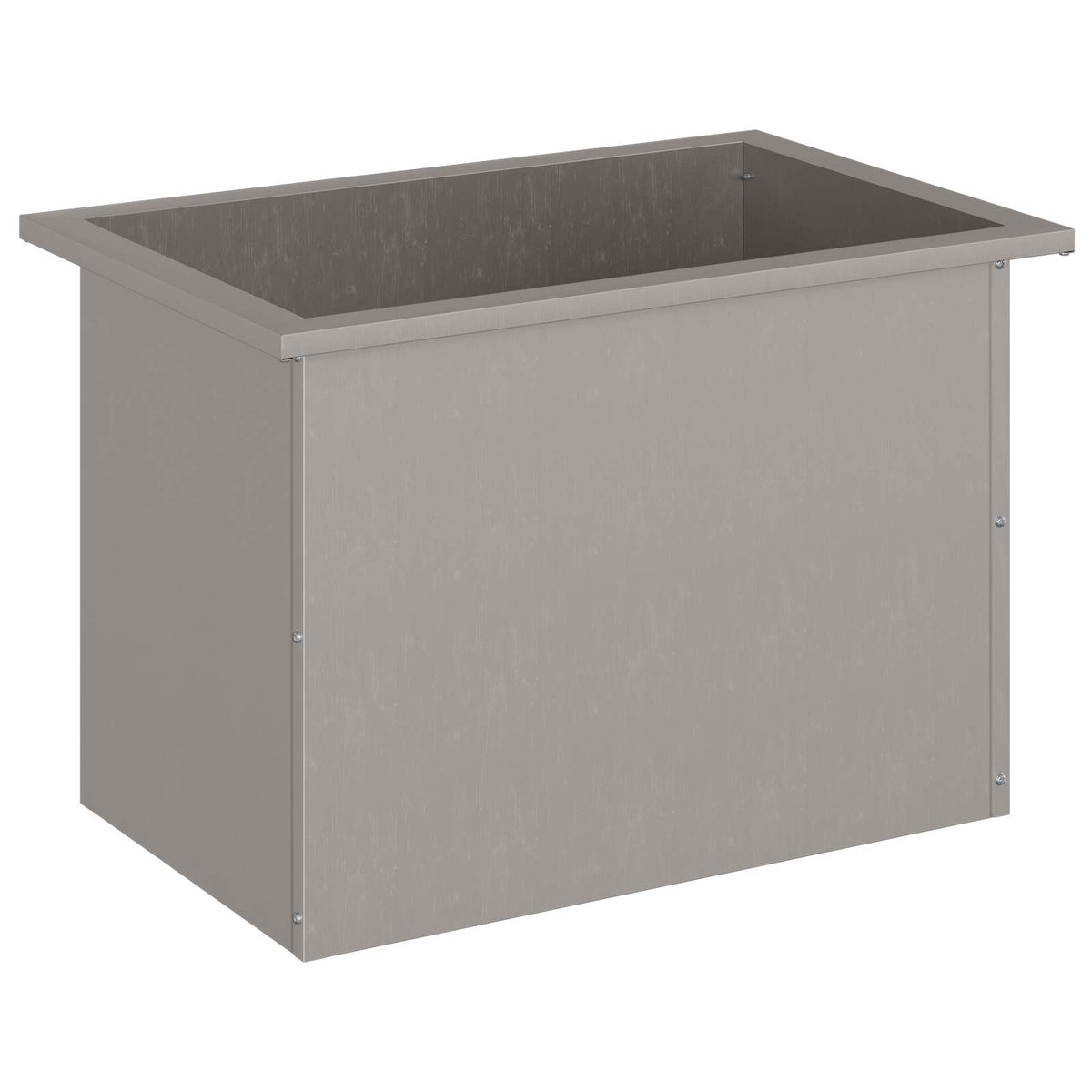 Plantekasse med LED Rusten 40 × 60 × 40 cm Cortenstål