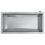 Plantekasse med LED 2 stk. Sølv 40 x 80 x 40 cm