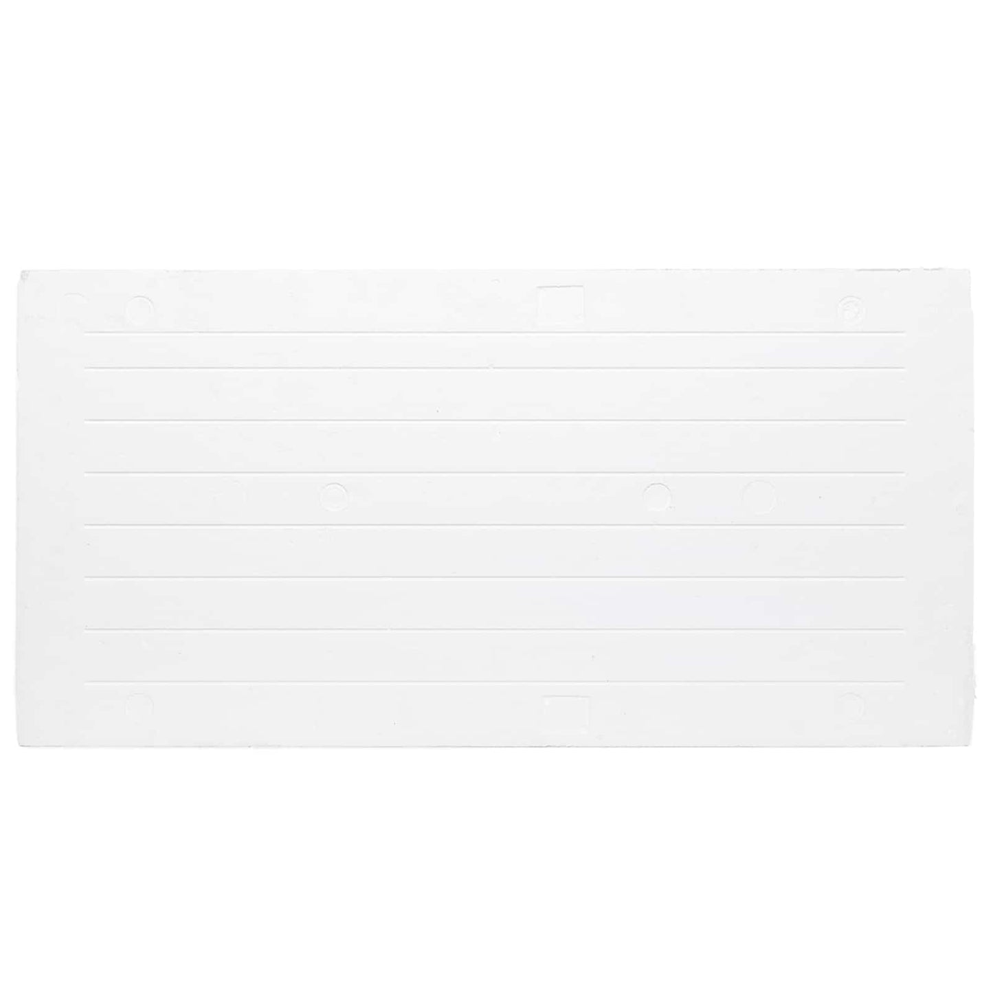 Vægpaneler 10 stk. 100 x 50 cm Rød EPS Skum