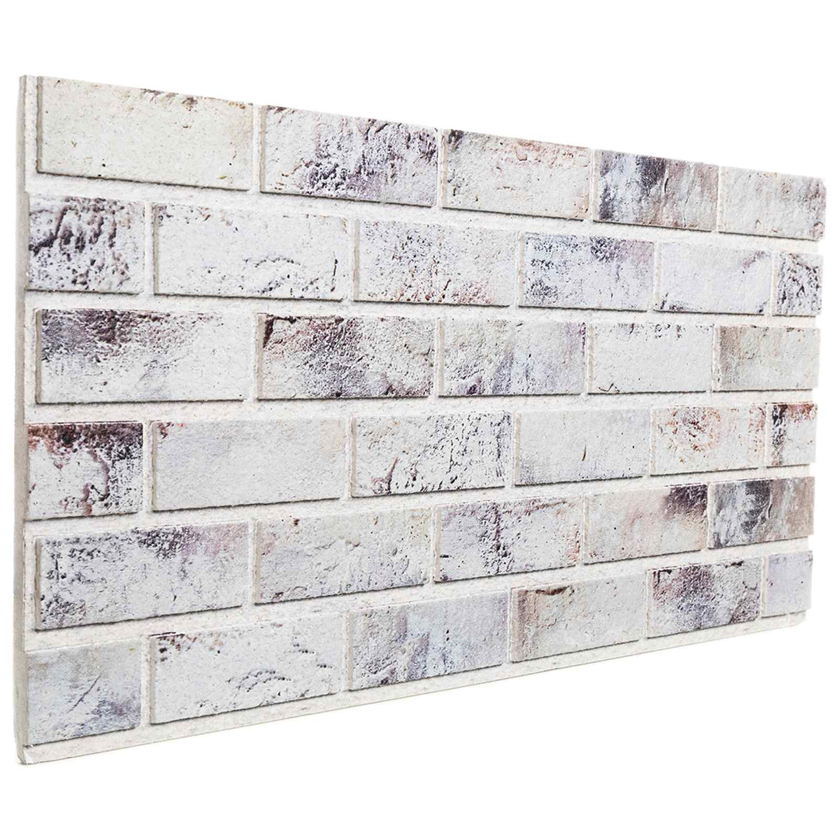 Vægpaneler 10 stk. 100 x 50 cm Lys grå og sort EPS Skum