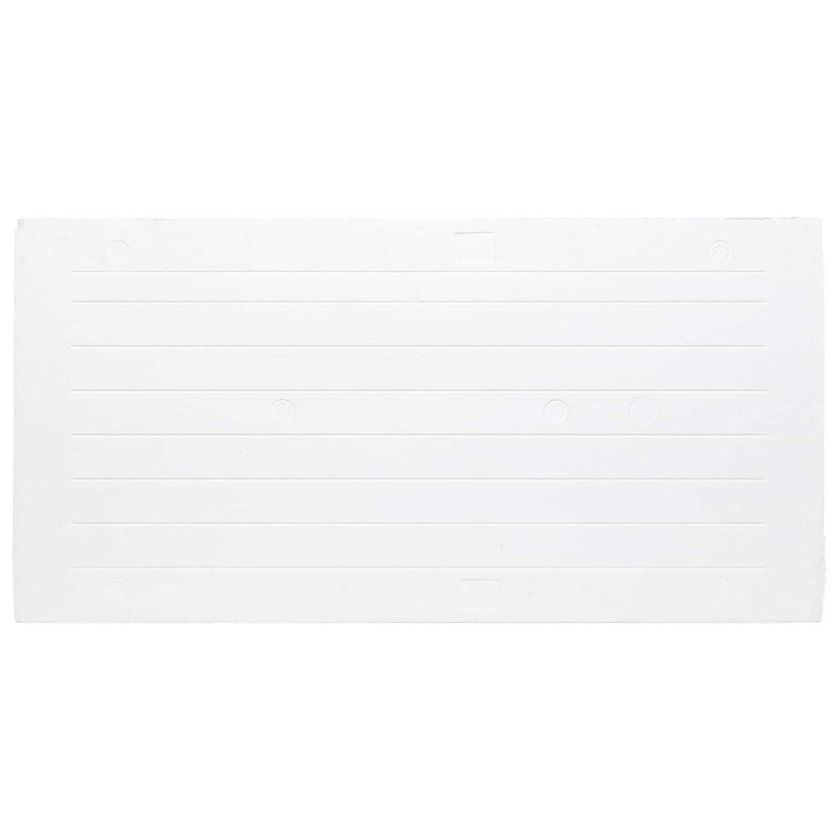 Vægpaneler 10 stk. 100 x 50 cm Lys brun og hvid EPS Skum