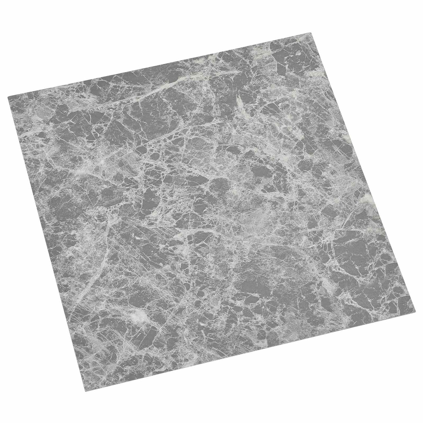 Selvklæbende Gulvplanker Grå og Hvid 30,5 x 30,5 cm 20 stk. PVC