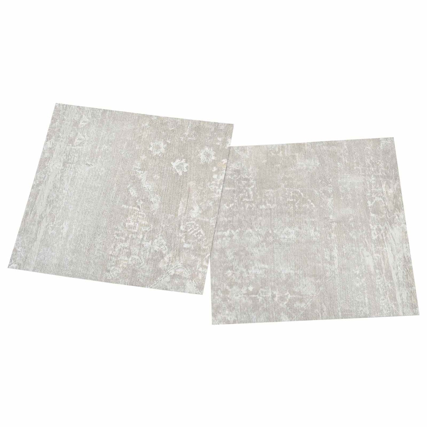 Selvklæbende Gulvplanker Lysegrå 30,5 x 30,5 cm 20 stk. PVC