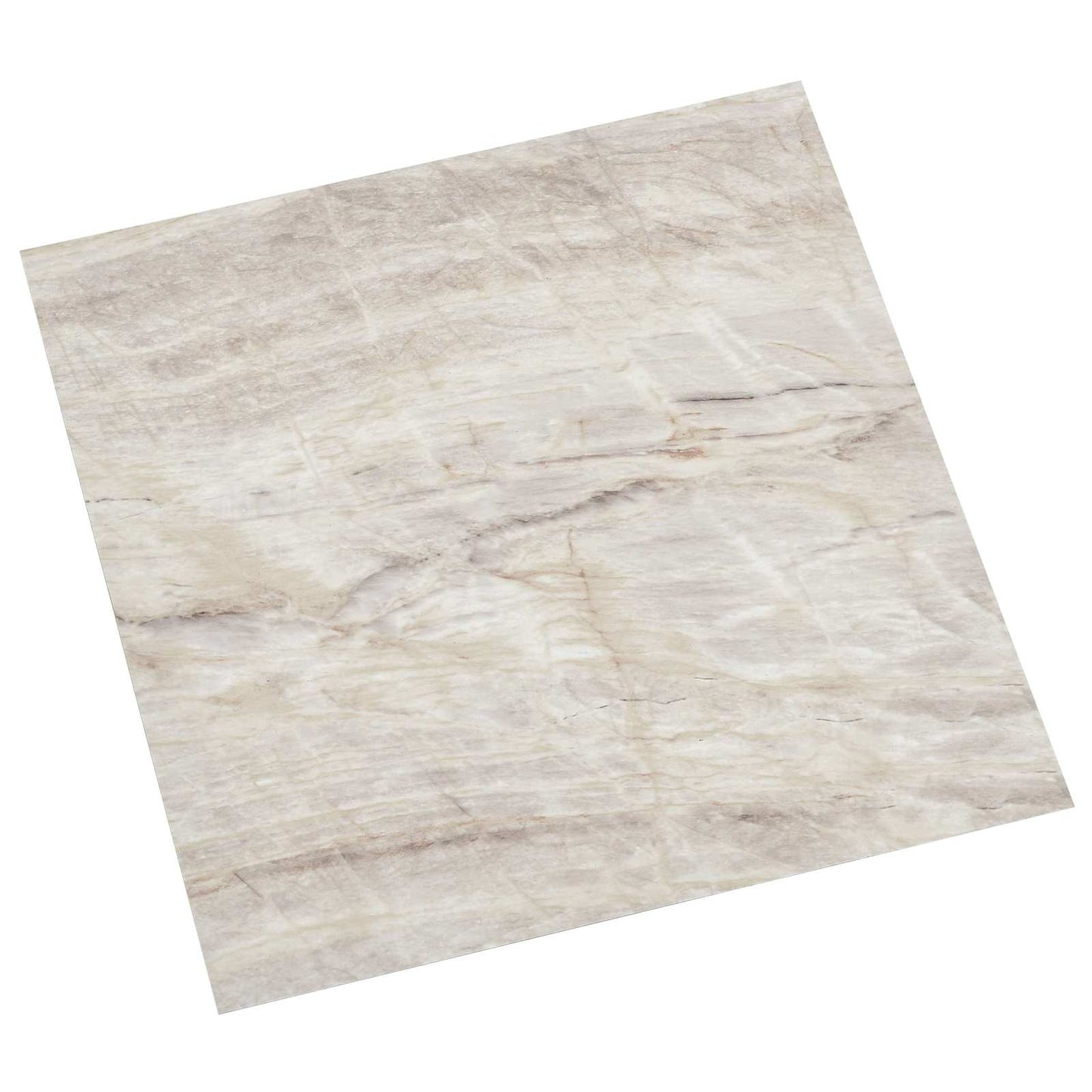 Selvklæbende Gulvplanker Beige 30,5 x 30,5 cm 20 stk. PVC