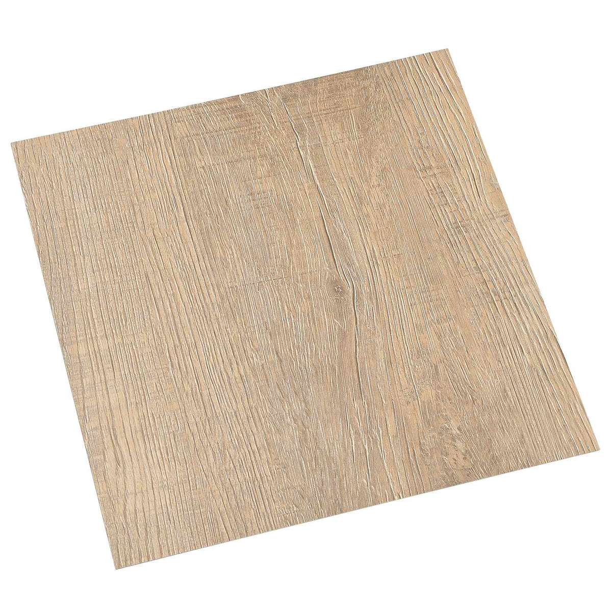 Selvklæbende Gulvplanker Mørkebrun og Grå 30,5 x 30,5 cm