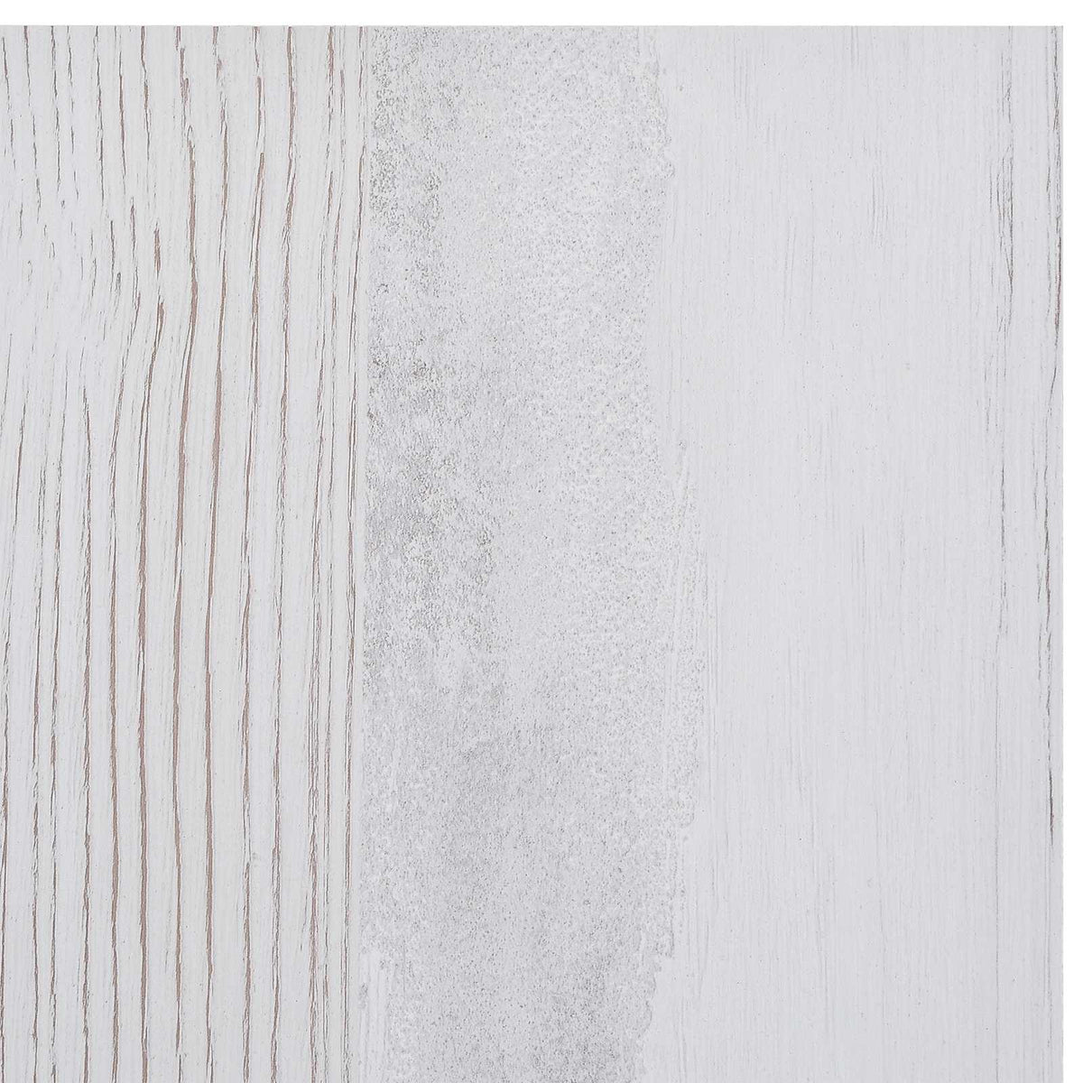 Selvklæbende Gulvplanker Hvid og træ 30,5 x 30,5 cm 20 stk. PVC