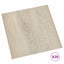 Selvklæbende Gulvplanker Brun og Beige 30,5 x 30,5 cm 20 stk.
