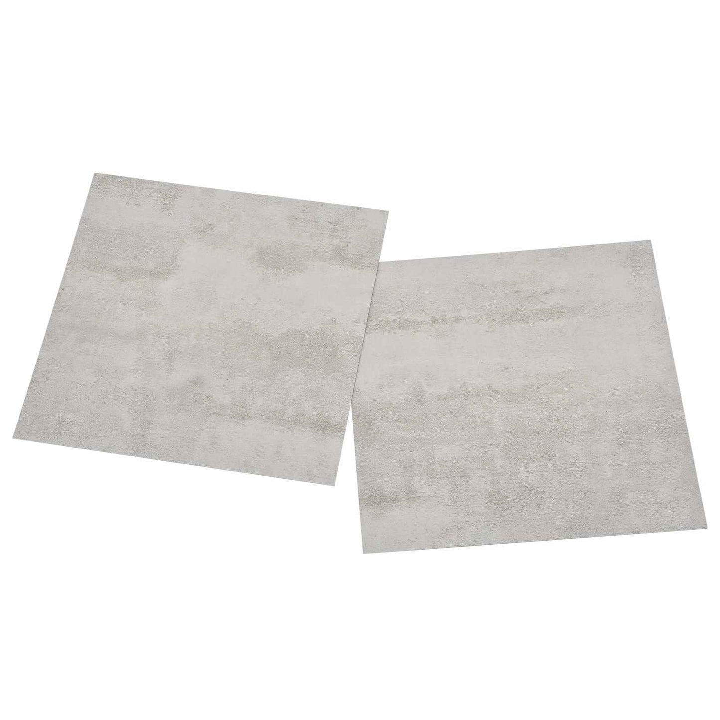 Selvklæbende Gulvplanker Hvid og Grå 30,5 x 30,5 cm 20 stk. PVC