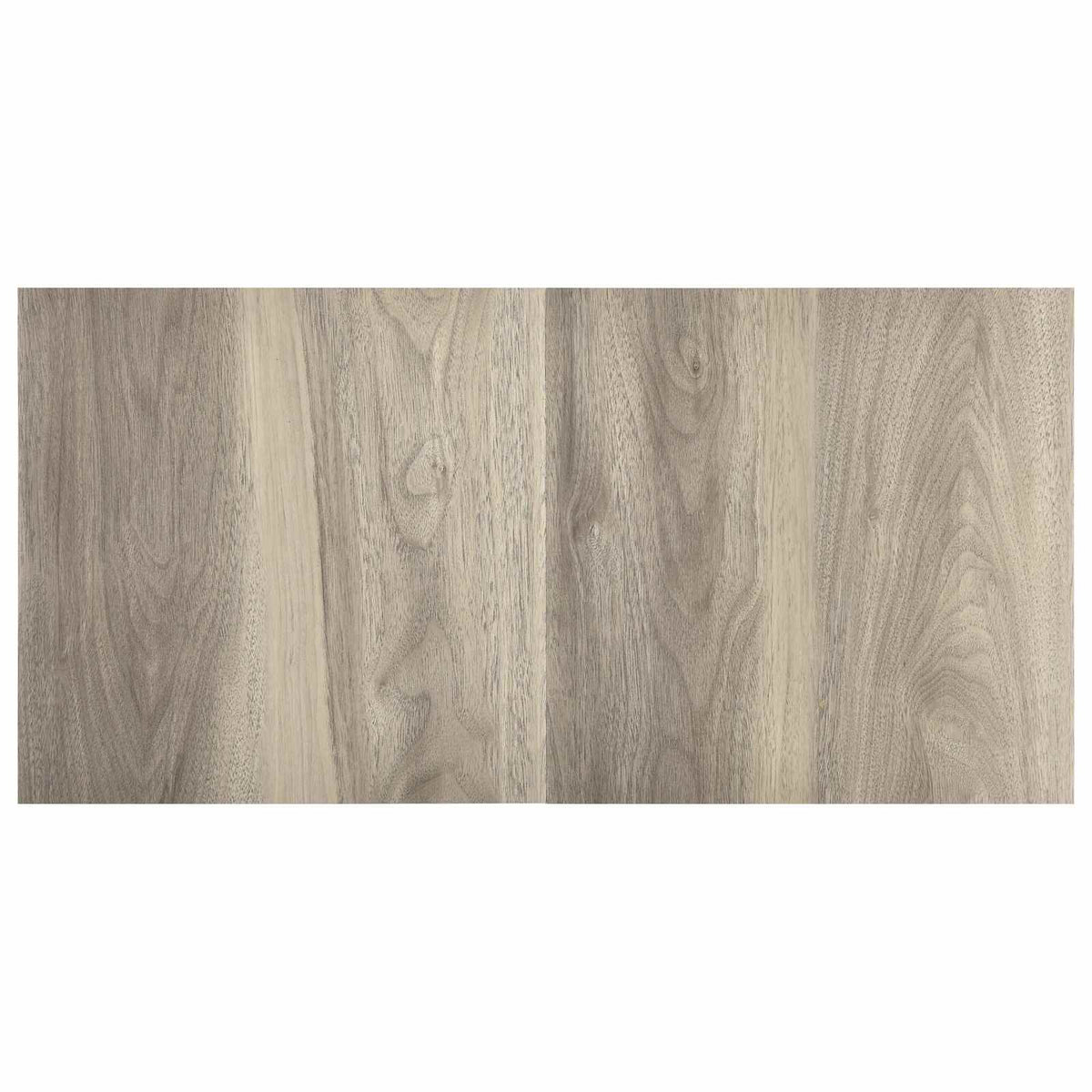 Selvklæbende Gulvplanker Sort og Træ 30,5 x 30,5 cm 20 stk. PVC