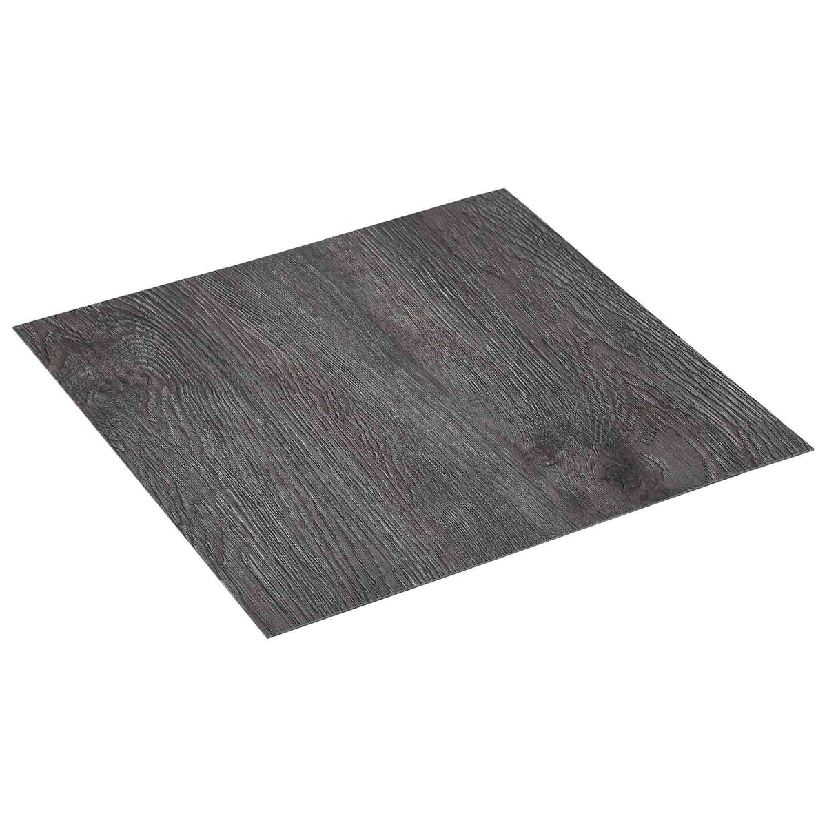 Selvklæbende Gulvplanker Mørkebrun og Sort 30,5 x 30,5 cm