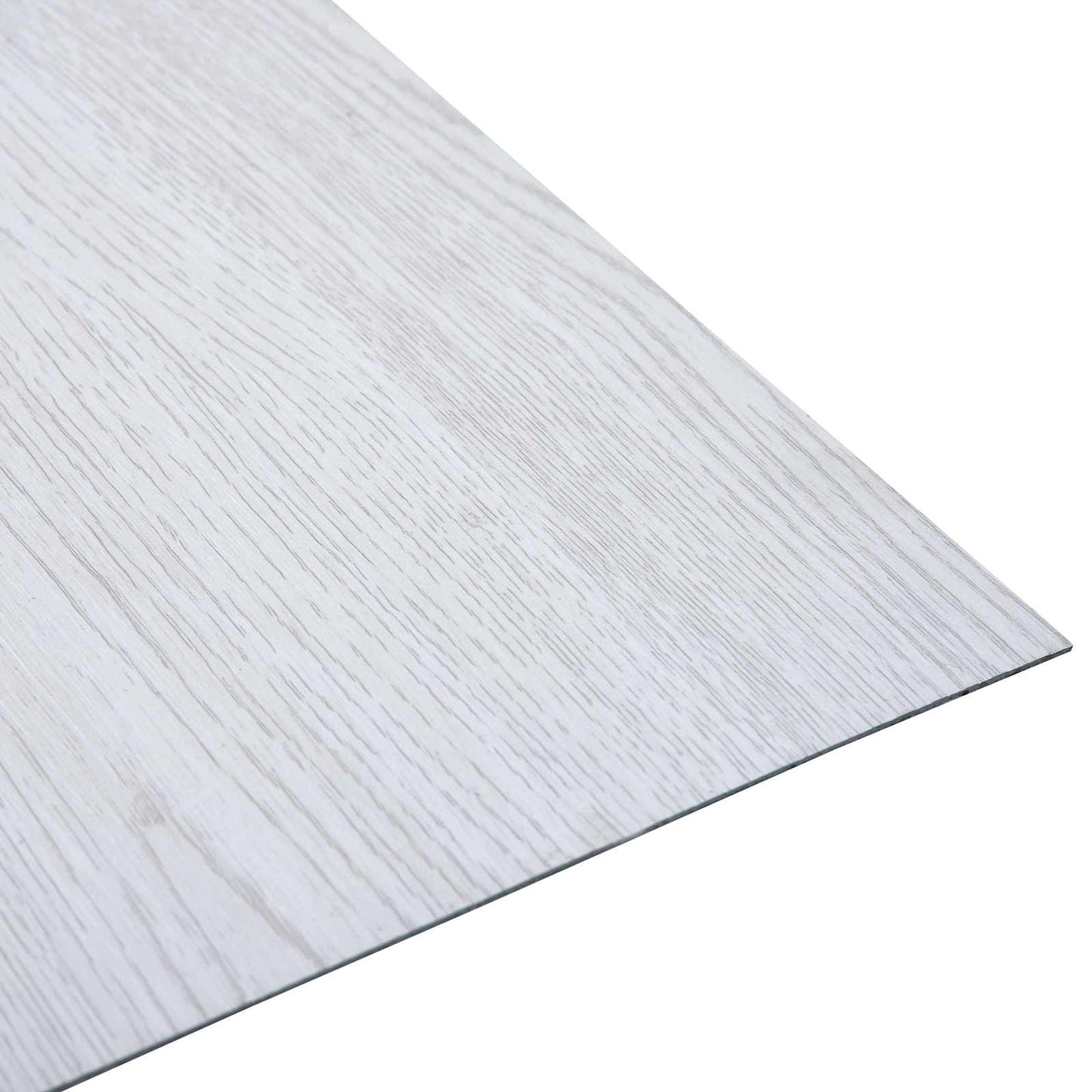 Selvklæbende Gulvplanker Hvid 30,5 x 30,5 cm 20 stk. PVC